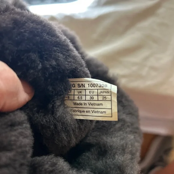 UGG Tall brown Suede Winter Boots BAILEY BOW II Triple Bows - Picture 6 of 8